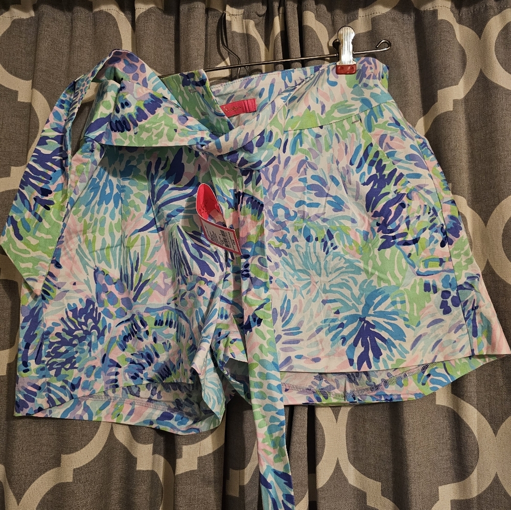 NWT Lilly Pulitzer high-waisted shorts
